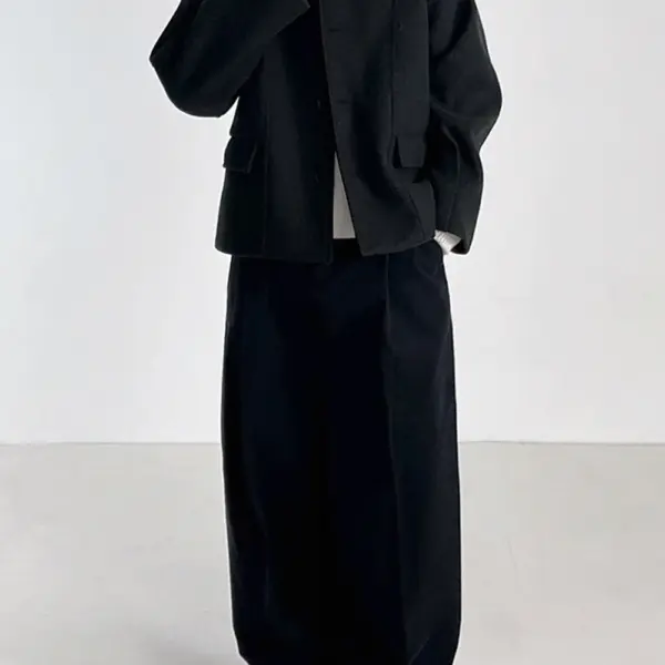 日系慵懶彎刀褲｜回家就想換上的舒服長褲