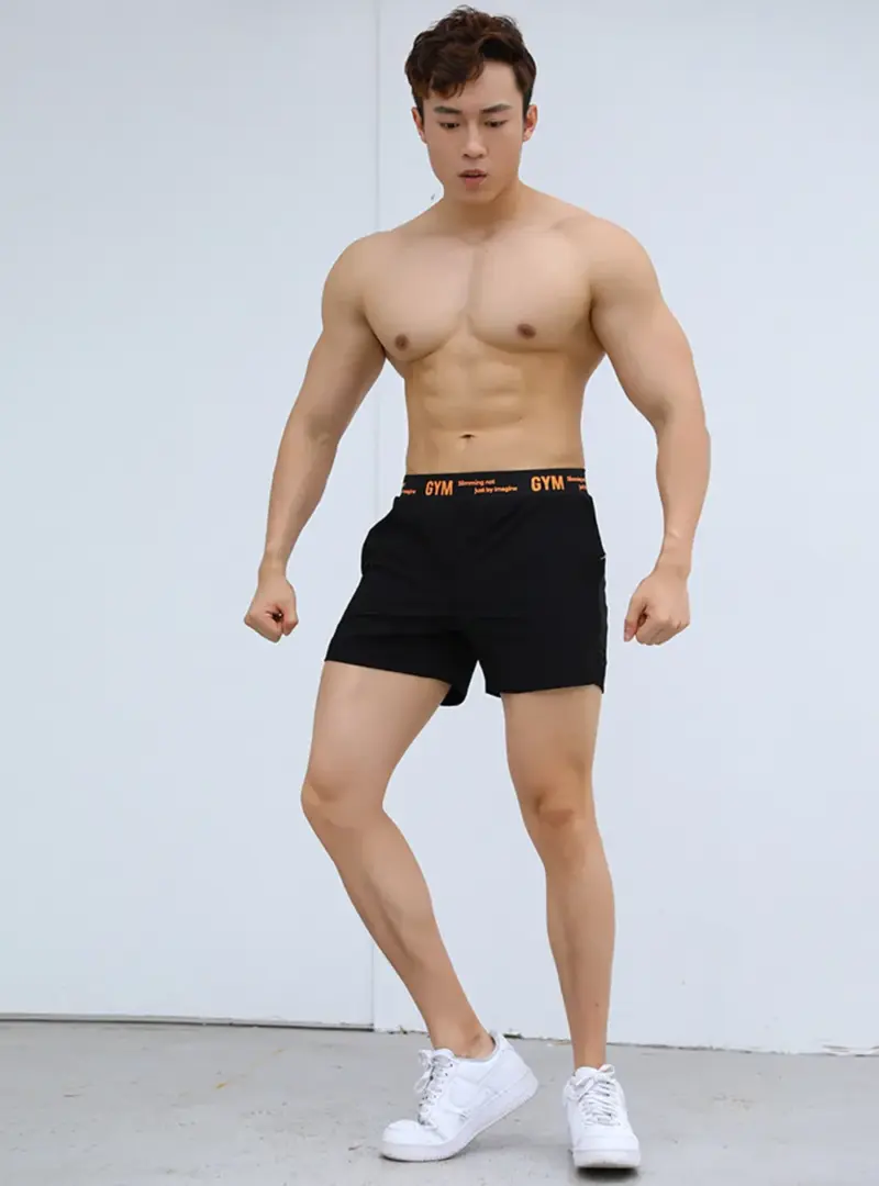二合一運動短褲｜內建壓縮褲不走光