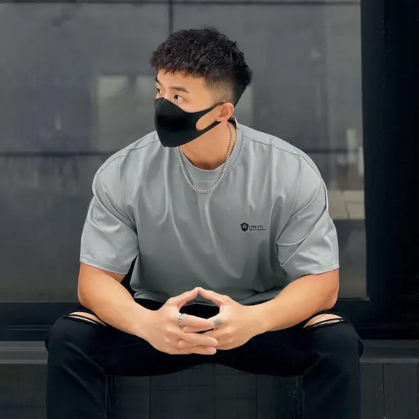 美式落肩寬版T｜套上就有型