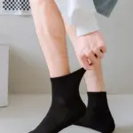 黑色中筒10雙