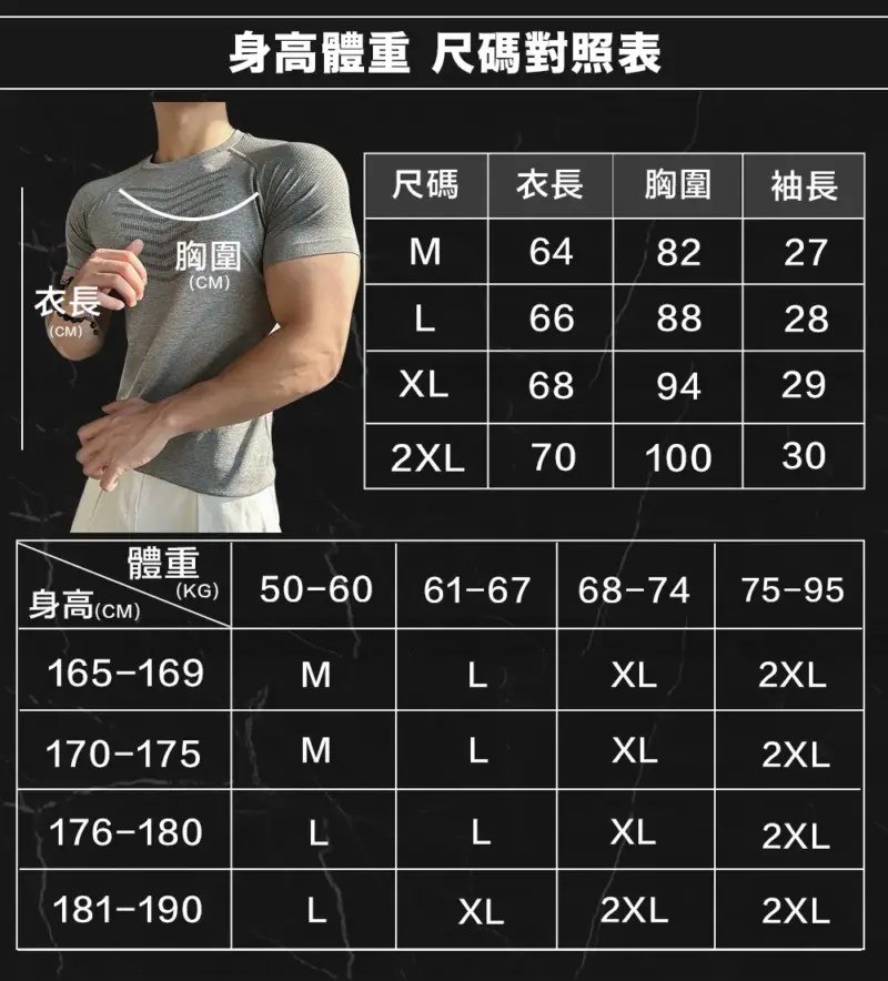 BC527 - 06 酷涼鯊魚紋塑形衫|穿上身材加分