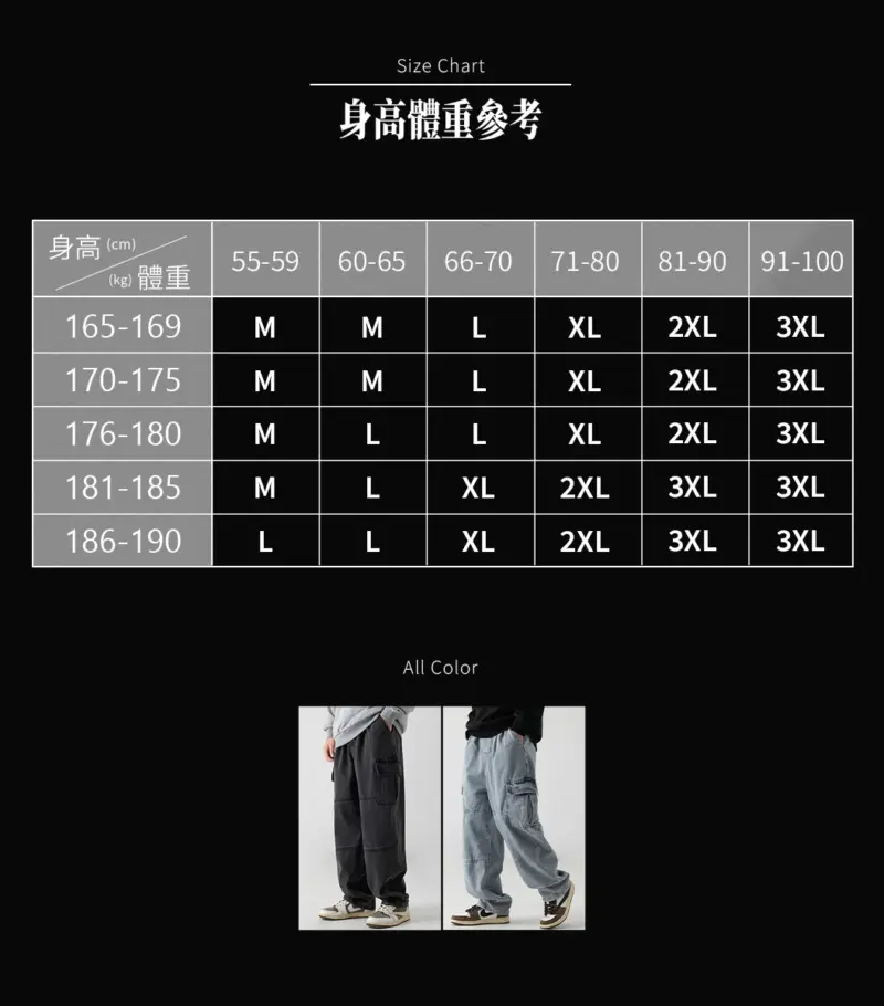 BC374 - 09 身高體重對照表提供選購參考