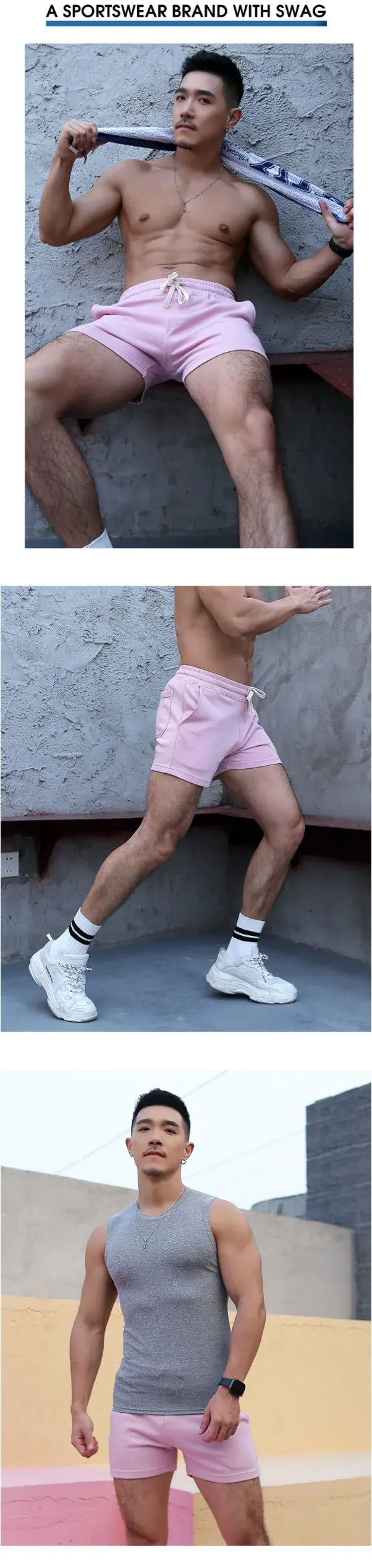 A SPORTSWEAR BRAND WITH SWAG 文字設計