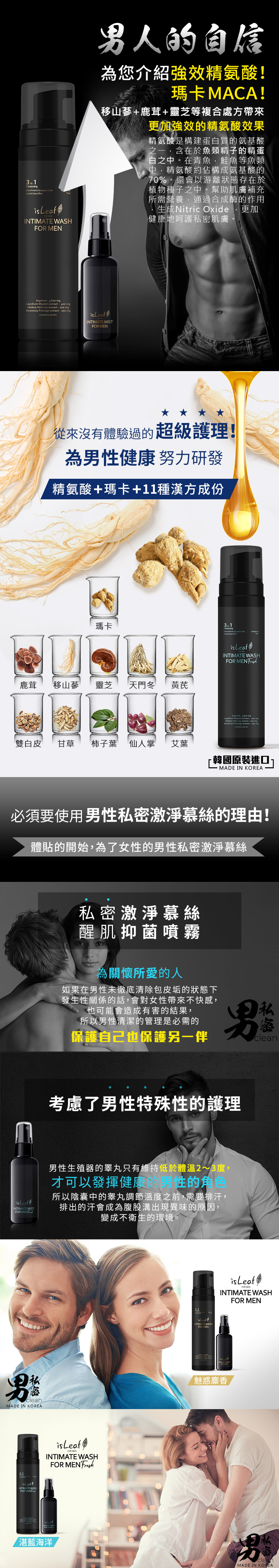 男士私密抑菌噴霧|約會前噴一下就安心